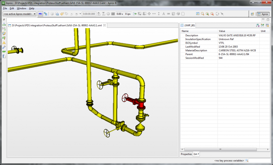 Proteus 3D example