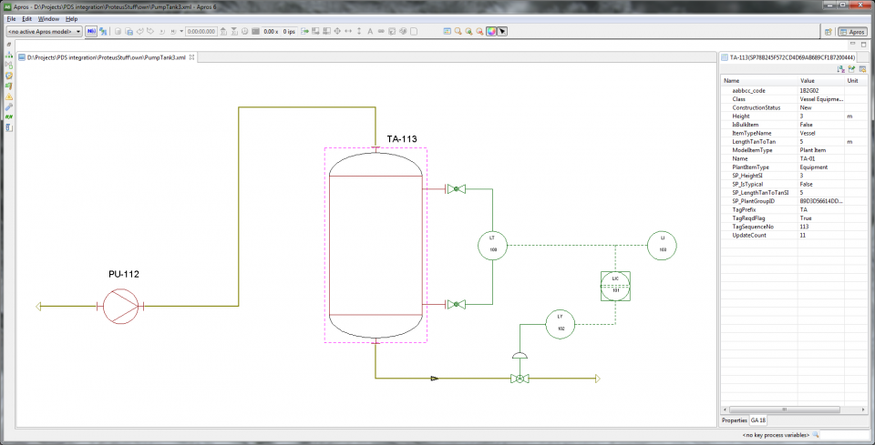 Simantics Pump Tank Controller